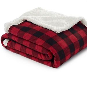 Flannel/plaid throw blanket